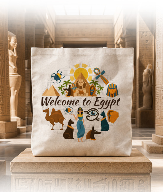 Tote Bags: Egypt Heritage